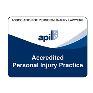 Association of Personal Injury Lawyers (APIL) accredited personal injury practice badge